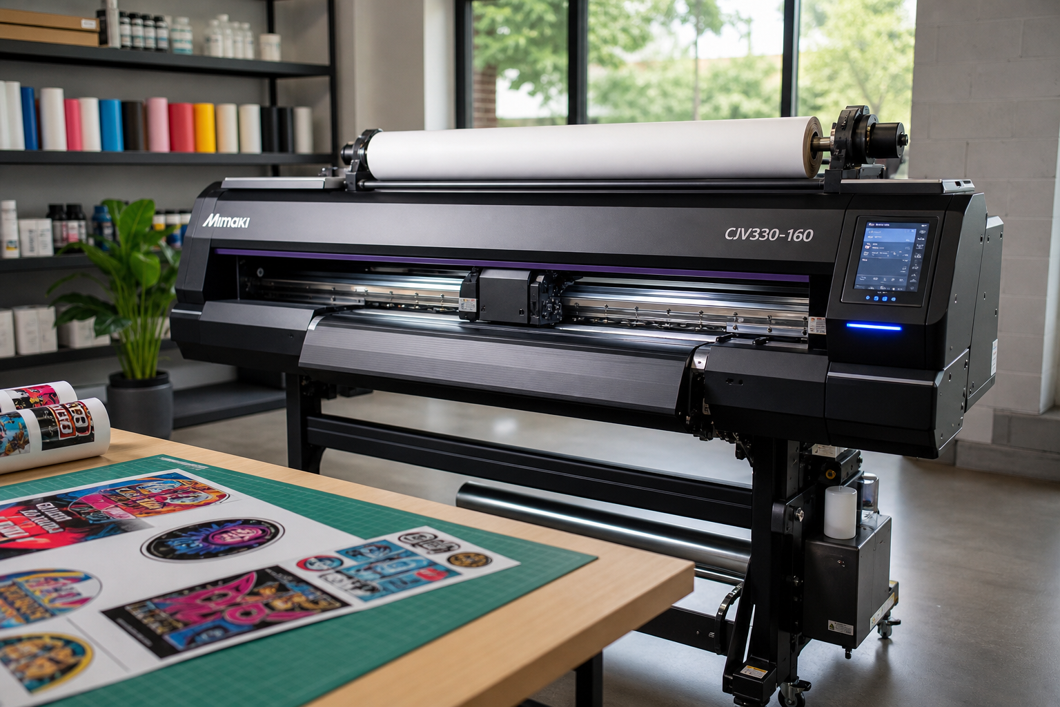 Plotter de impresión y corte Mimaki CJV330-160