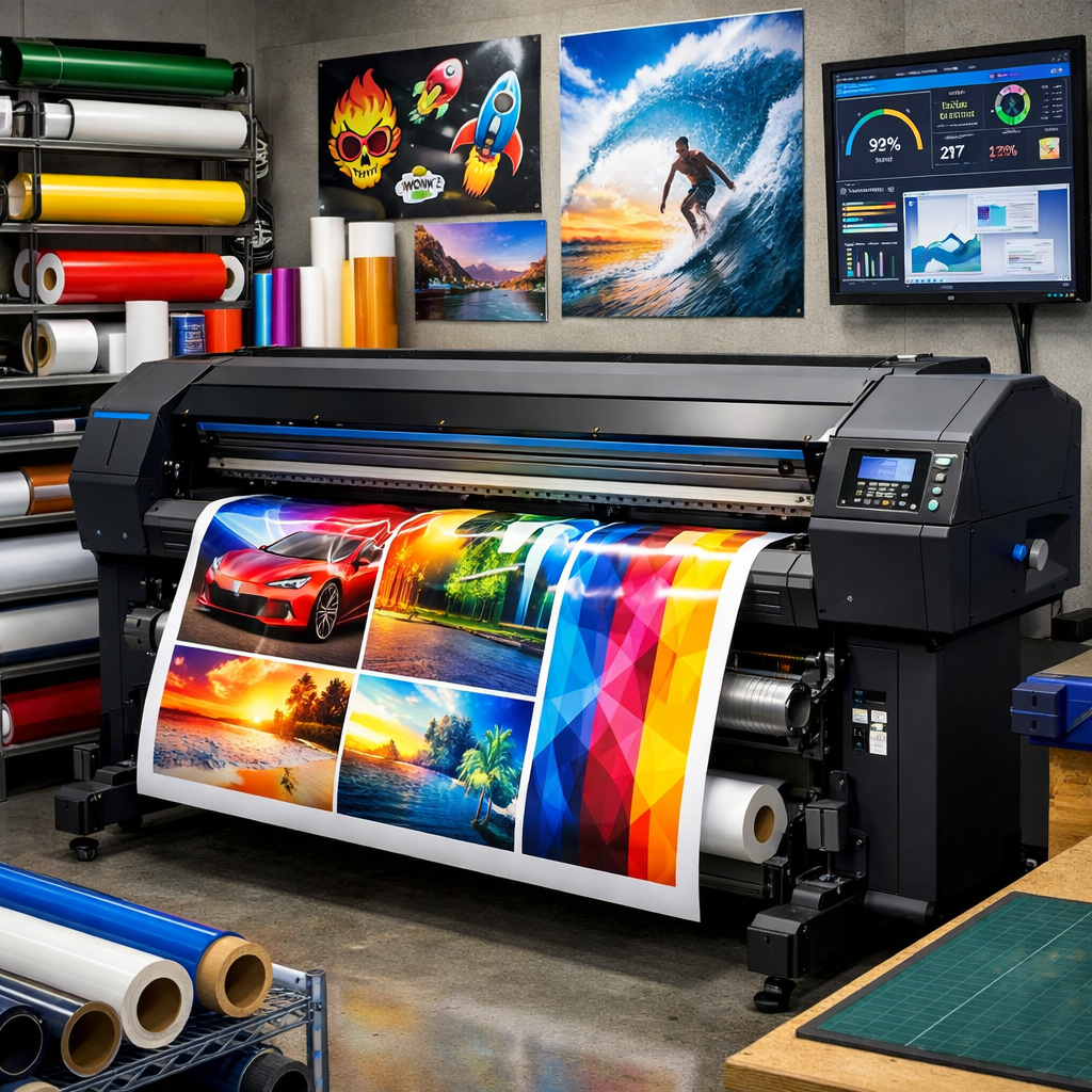Mejores plotters eco-solvente y UV-LED para imprimir vinil en México (2026)